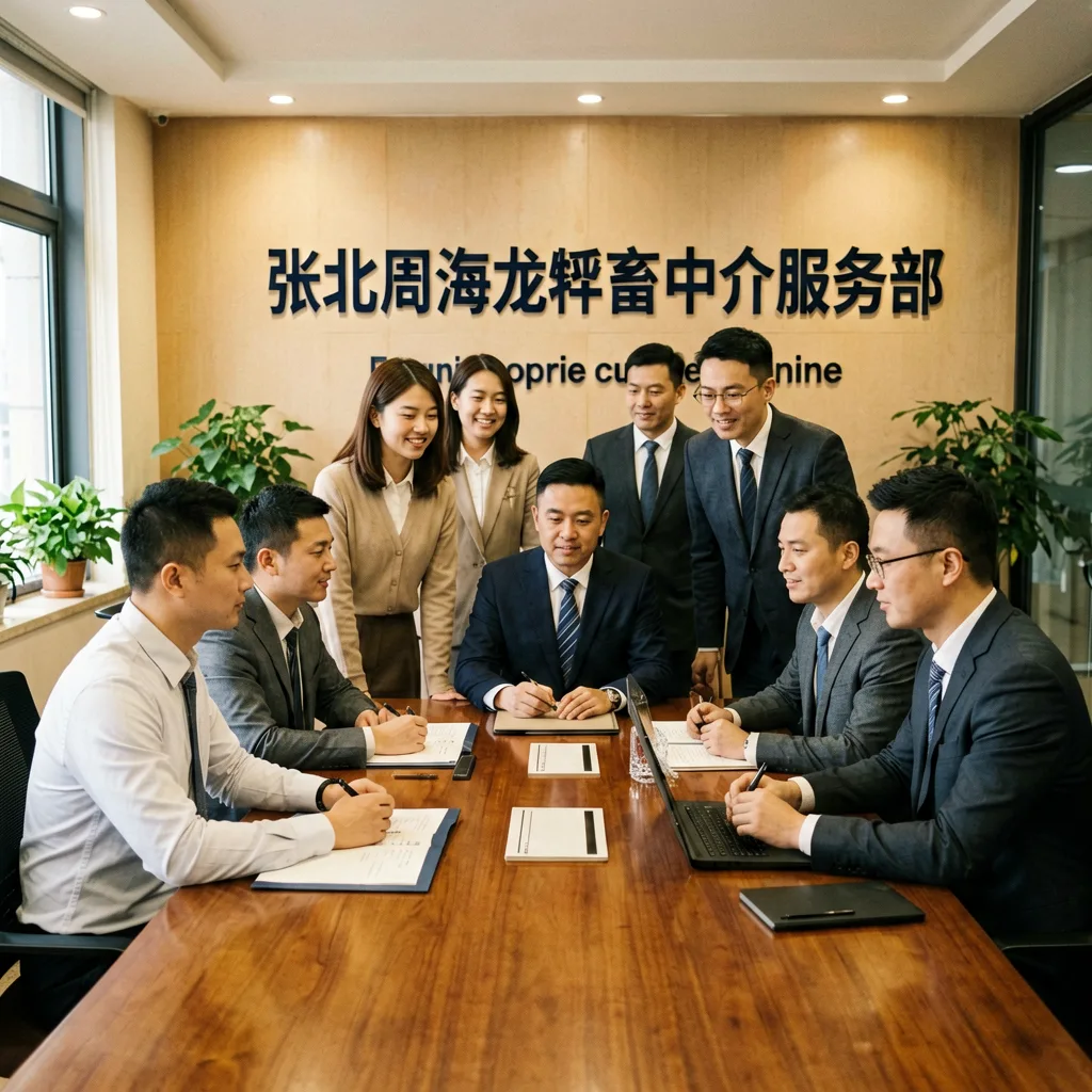 张北周海龙牲畜中介服务部